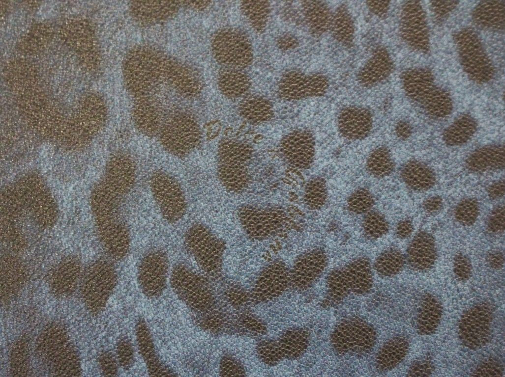 Chic Blue Leopard Print Tablet Case