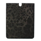 Chic Leopard Print Leather Tablet Case