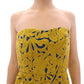 Exquisite Strapless Summer Dress