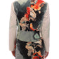 Elegant Silk Blend Multicolor Blazer