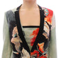 Elegant Silk Blend Multicolor Blazer