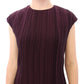 Elegant Lavender Silk Long Dress
