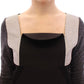 Chic Tri-Tone Long Sleeve Sweater