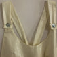 Elegant White Tea Halterneck Dress