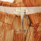 Elegant Orange Viscose Blouse