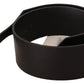Chic Leather Fashion Belt with Silver-Tone Buckle