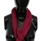 Bordeaux Neck Wrap Shawl Foulard Scarf