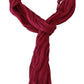 Bordeaux Neck Wrap Shawl Foulard Scarf