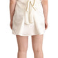 Elegant Sleeveless Mini Dress with Embellished Neckline