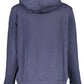 Blue Cotton Women Sweater