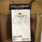 Elegant Gold-Tone Midi Pencil Skirt
