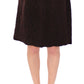 Elegant Virgin Wool Blend Skirt