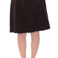 Elegant Virgin Wool Blend Skirt