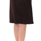 Elegant Virgin Wool Blend Skirt