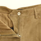 Elegant Goatskin Brown Pants
