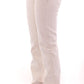 Chic Beige Cotton Blend Pants