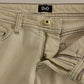 Chic Beige Cotton Blend Pants