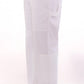 Elegant White Cotton Blend Trousers