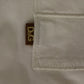 Elegant White Cotton Blend Trousers