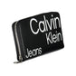 Black Polyurethane Women Wallet
