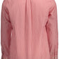 Red Cotton Men Shirt