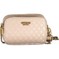 Pink Polyurethane Women Handbag