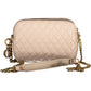 Pink Polyurethane Women Handbag