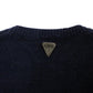 Chic Blue Striped Crewneck Sweater Pullover