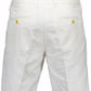 White Cotton Men Bermuda