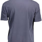 Blue Organic Cotton Men T-Shirt