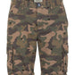 Chic Camouflage Cotton Blend Bermuda Shorts