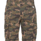 Chic Camouflage Cotton Blend Bermuda Shorts