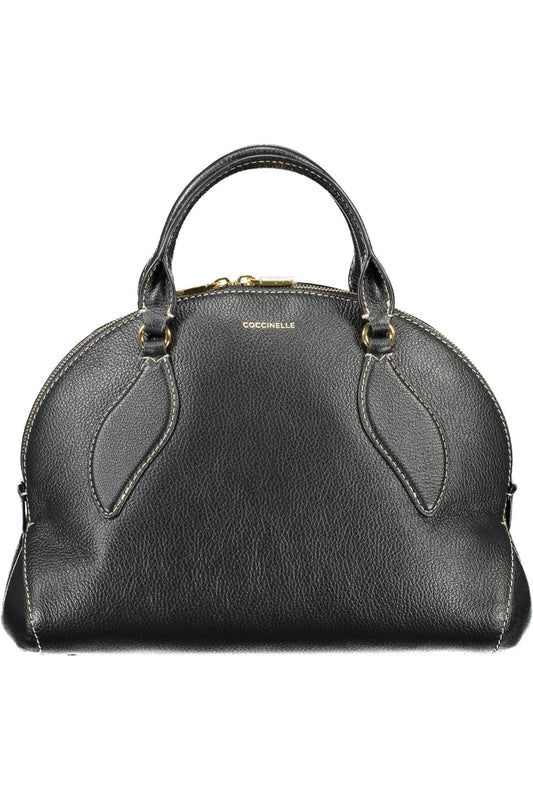 Black Leather Women Handbag