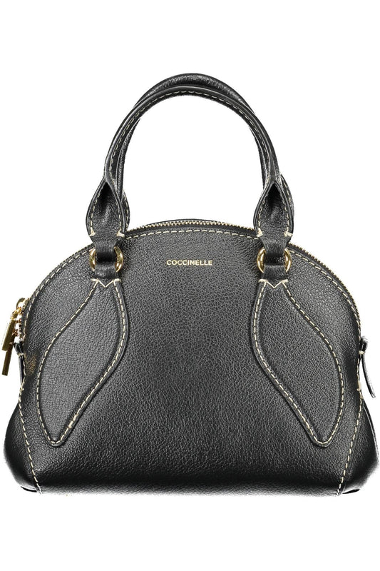 Black Leather Women Handbag