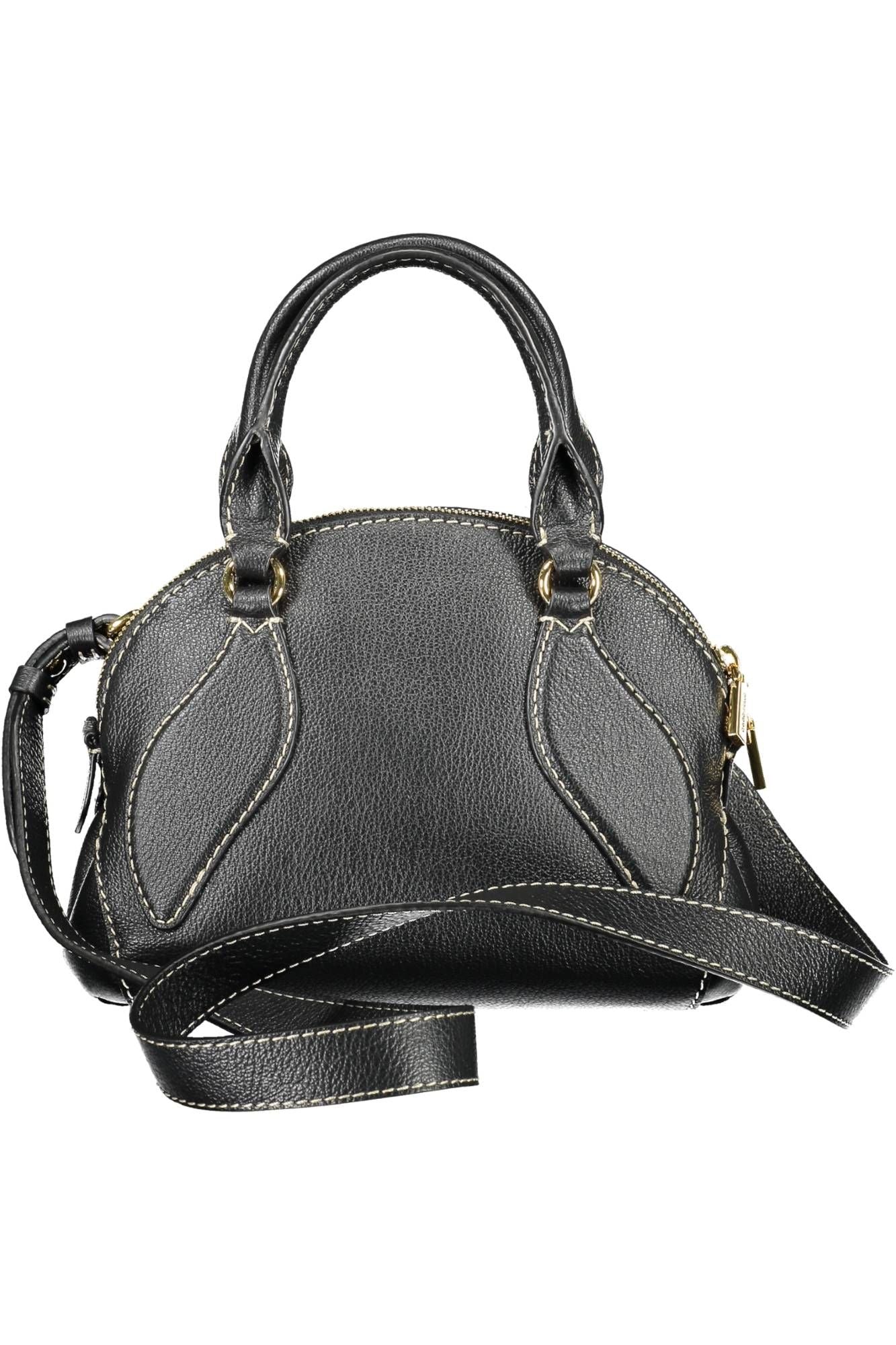 Black Leather Women Handbag