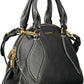 Black Leather Women Handbag