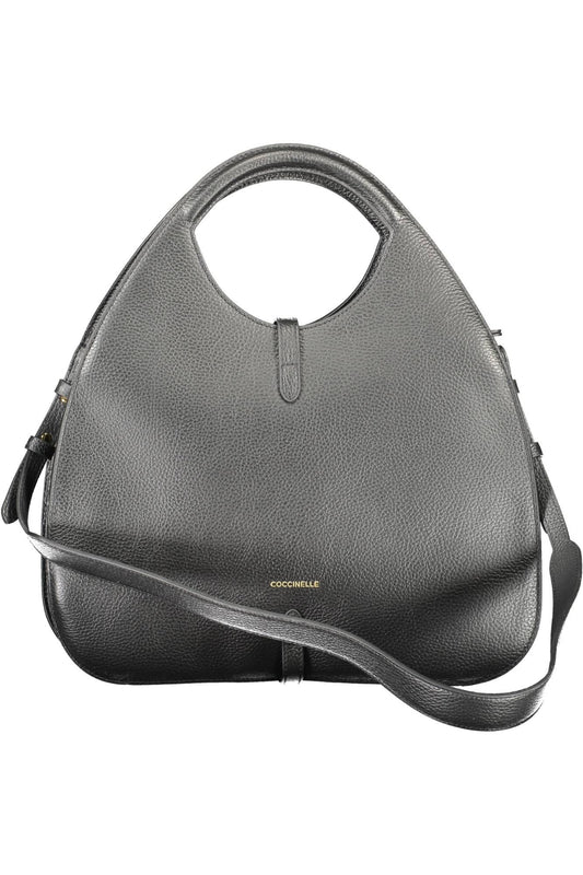 Black Leather Women Handbag