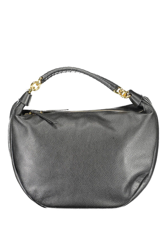 Black Leather Women Handbag