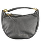 Black Leather Women Handbag
