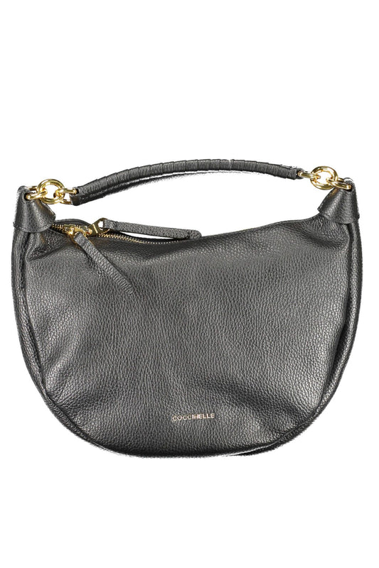 Black Leather Women Handbag