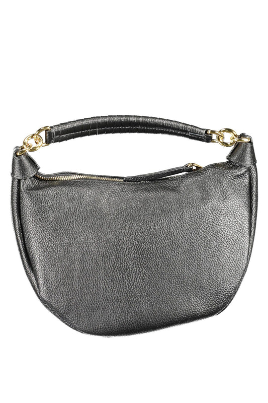 Black Leather Women Handbag