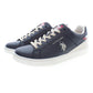 Blue Polyester Men Sneaker