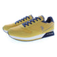 Yellow Polyester Men Sneaker
