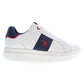 White Polyester Men Sneaker