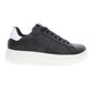 Black Polyester Men Sneaker
