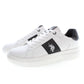 White Polyester Men Sneaker