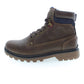 Brown Polyester Men Boot