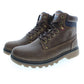 Brown Polyester Men Boot