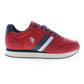 Pink Polyester Men Sneaker