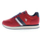 Pink Polyester Men Sneaker